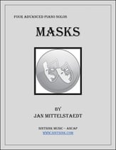 Masks piano sheet music cover